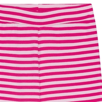 Birkholm Brede Rib Bukser Baby Lyserød & Flamingo Pink